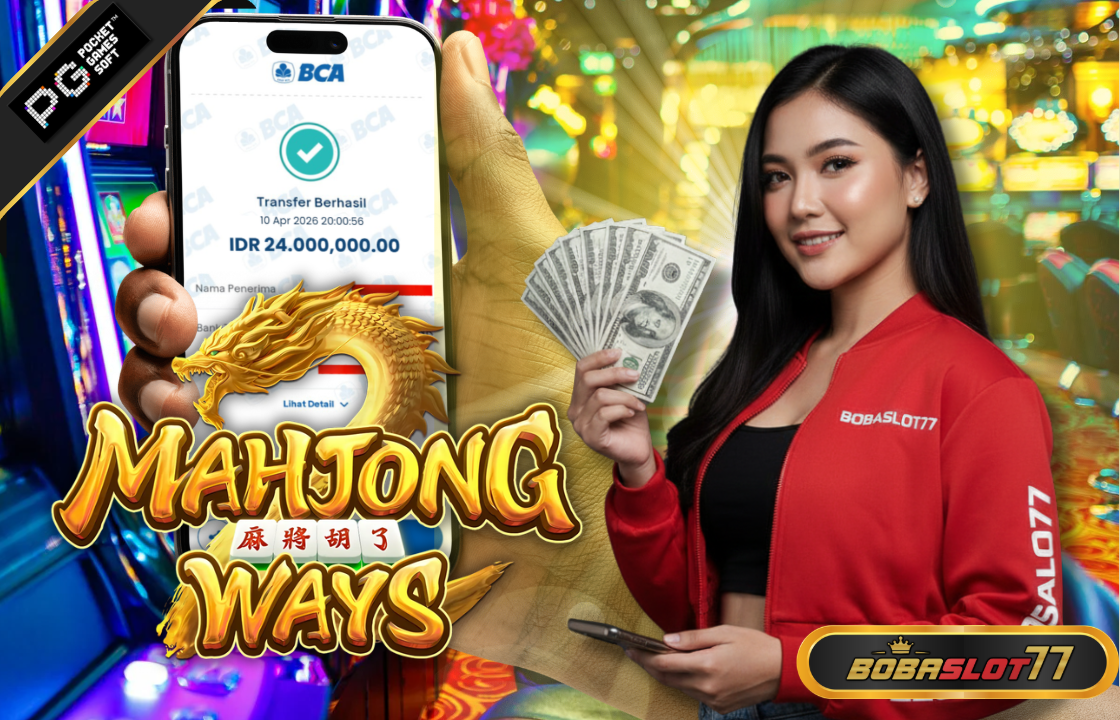 Selamat kepada user id : suxxx7 Wede Rp 24.000.000 di Game MAHJONG WAYS PG SOFT Cair Gk Sampe 1 Menit! Menang Mudah di Bobaslot77